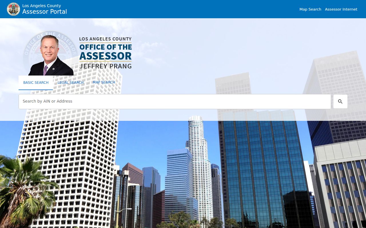 La Mirada people search through the Los Angeles County Assessor Portal